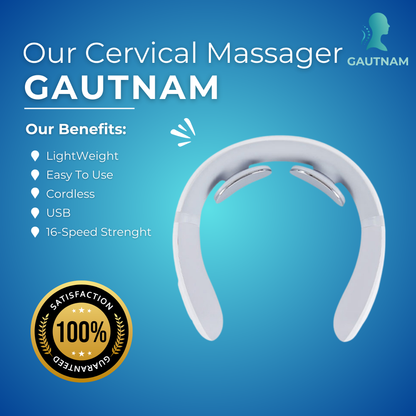 Cervical massager - GAUTNAM Relaxing cervical device.